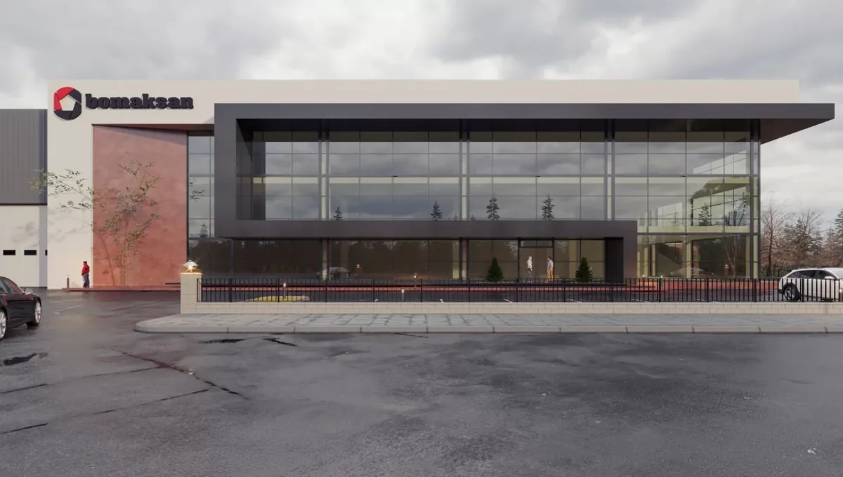 Projekt Bomaksan Yeni Fabrika — Referenz von Sovo Mekanik